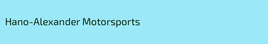 Hano-Alexander Motorsports